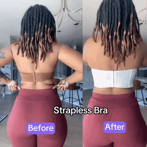 🌞🔥Limited Sale 50% OFF🔥Women’s Low Back Detachable Strap Bra