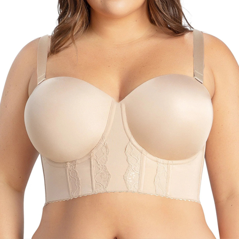 🌞🔥Limited Sale 50% OFF🔥Women’s Low Back Detachable Strap Bra