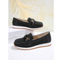 Casual Suede-like Upper Thick Sole Loafers