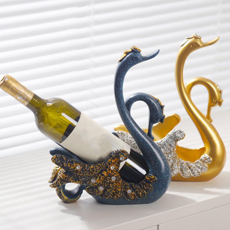 🦢🔥2025 Hot Sale🔥Swan Wine Bottle Holder Rack
