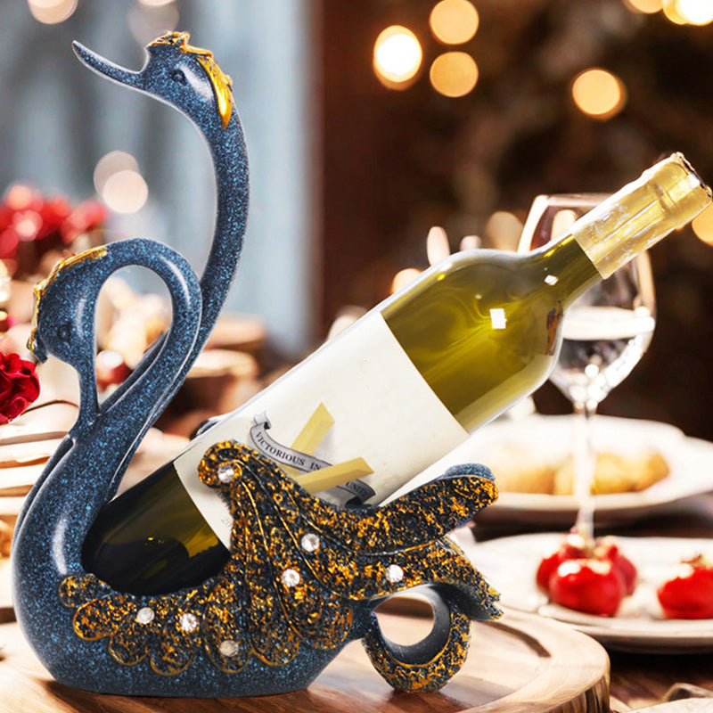 🦢🔥2025 Hot Sale🔥Swan Wine Bottle Holder Rack