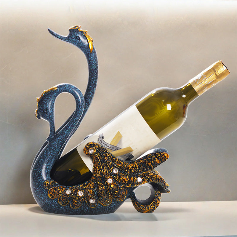🦢🔥2025 Hot Sale🔥Swan Wine Bottle Holder Rack