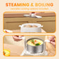 Mini Multi-Functional Egg Cooker Set with Smart Touch Panel