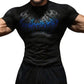 Venom print fitness shirt highlights your muscle definition.