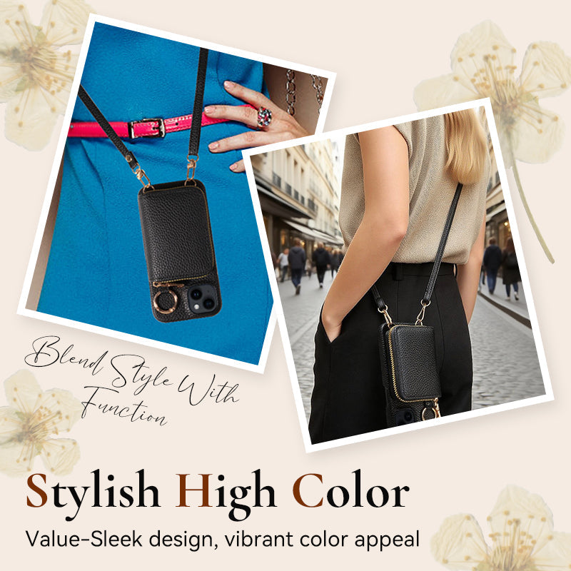 Portable Phone Case with Card Slots for iPhone Series