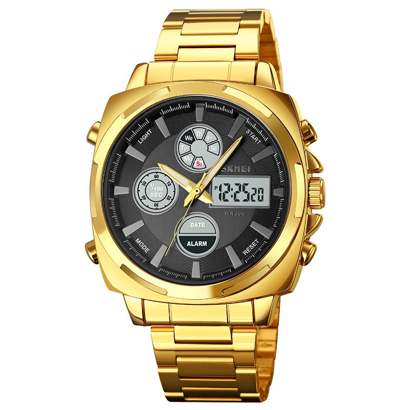 💎Men’s Analog Digital Steel Watch with Alarm
