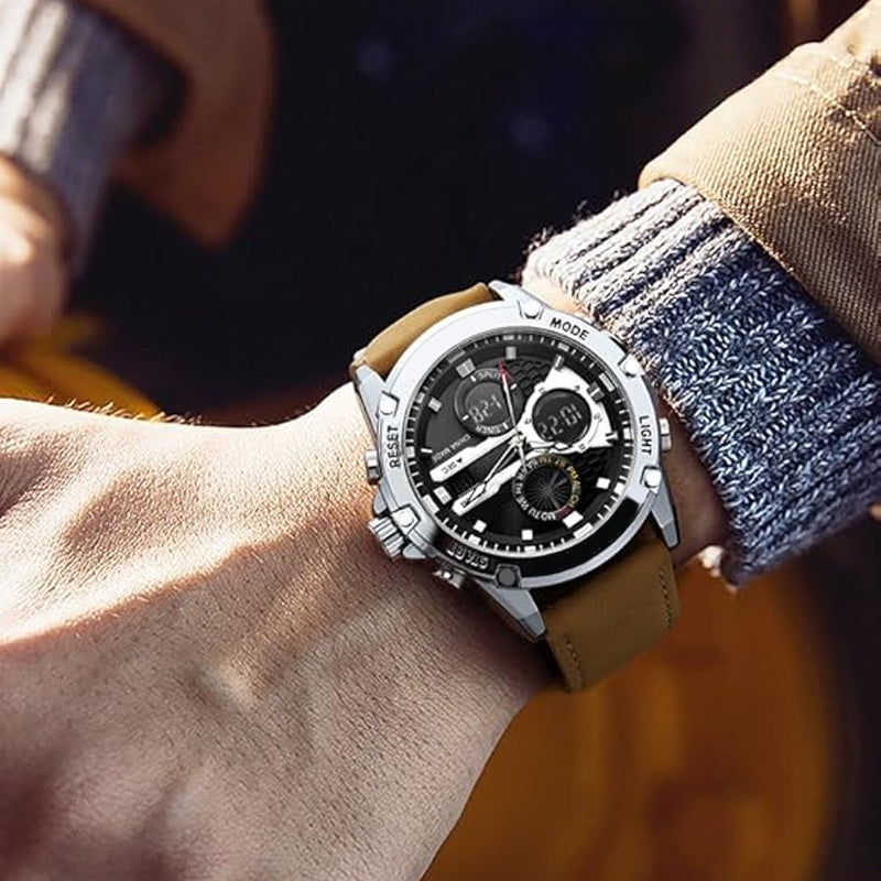 🌟Men's Multifunction Waterproof Luminous Watch