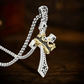 🎁Buy 1 Get 1 Free🔥✝️Vintage Crown Cross Necklace
