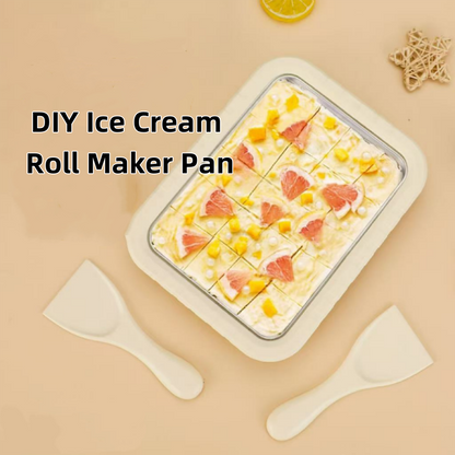 ❄️Summer Ice Cold Battle💥DIY Ice Cream Roll Maker Pan