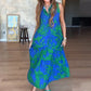 💕Hot Sale 50% OFF💕Women’s Fashion Print Sleeveless Maxi Dress👗