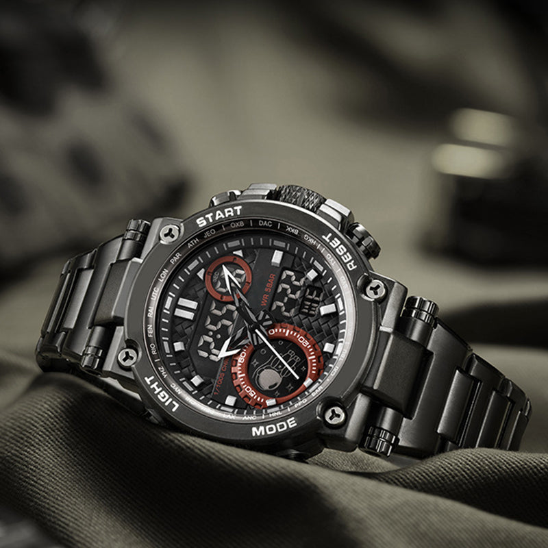 Men’s Multi-purpose Stylish Digital Quartz Watch