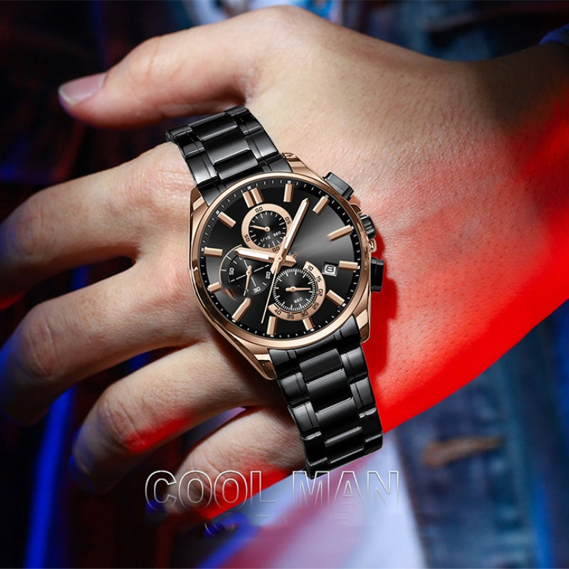 💎Men's Stainless Steel Business Wrist Watch