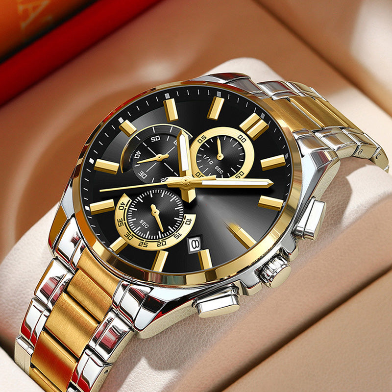 💎Men's Stainless Steel Business Wrist Watch