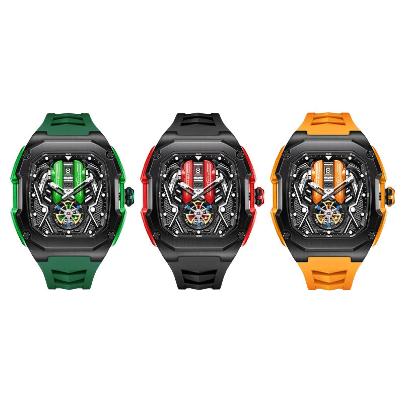 ⌚   ️ 🔥  Watch washed in barrels - the mechanical heart on the wrist, the hardcore romance that still beats in the night! In other words, it's the same. 🔥⌚   ️