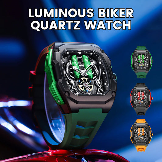 ⌚   ️ 🔥  Watch washed in barrels - the mechanical heart on the wrist, the hardcore romance that still beats in the night! In other words, it's the same. 🔥⌚   ️