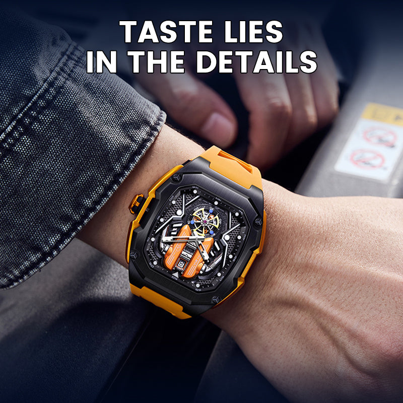 ⌚   ️ 🔥  Watch washed in barrels - the mechanical heart on the wrist, the hardcore romance that still beats in the night! In other words, it's the same. 🔥⌚   ️