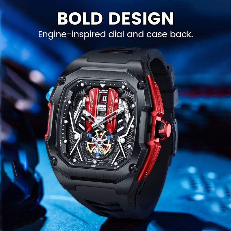 ⌚   ️ 🔥  Watch washed in barrels - the mechanical heart on the wrist, the hardcore romance that still beats in the night! In other words, it's the same. 🔥⌚   ️