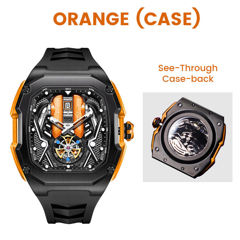 ⌚   ️ 🔥  Watch washed in barrels - the mechanical heart on the wrist, the hardcore romance that still beats in the night! In other words, it's the same. 🔥⌚   ️