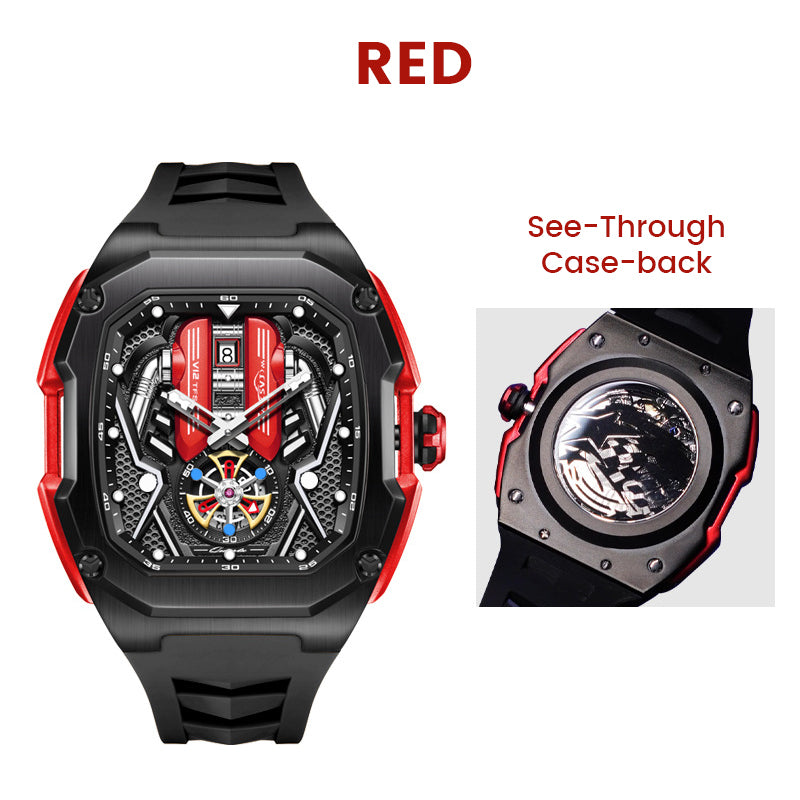 ⌚   ️ 🔥  Watch washed in barrels - the mechanical heart on the wrist, the hardcore romance that still beats in the night! In other words, it's the same. 🔥⌚   ️