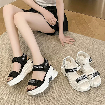 Women's Casual Open Toe Wedge Sandals
