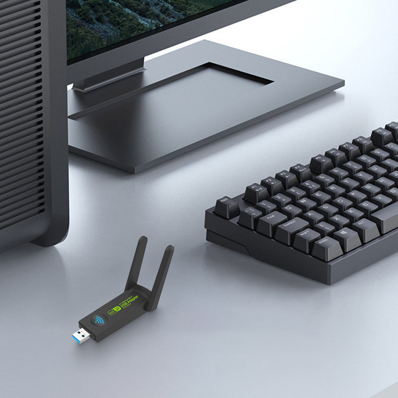 1300Mbps USB WiFi Dual-Band Network Adapter for PC
