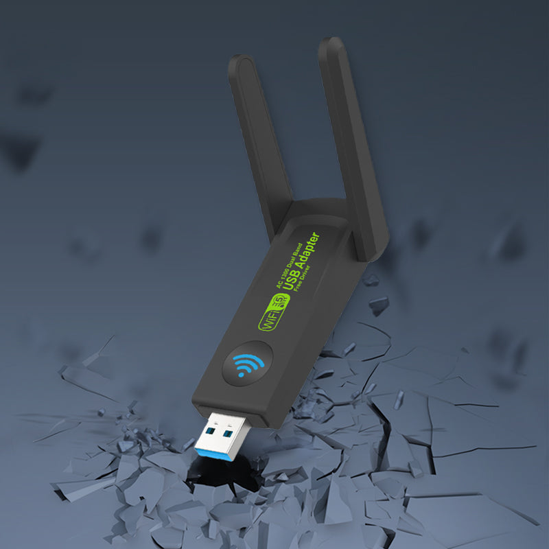 1300Mbps USB WiFi Dual-Band Network Adapter for PC