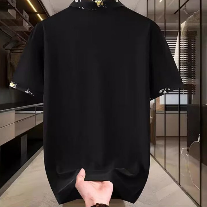 🔥Men's Casual Printed Short-Sleeve Shirt