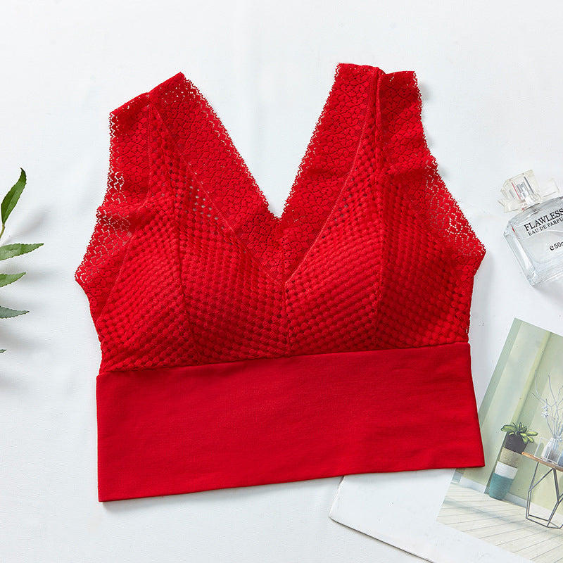 💖Lace Wirefree V-Neck Breathable Camisole