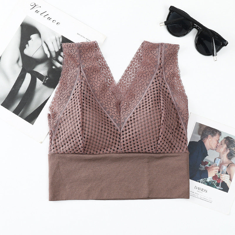 💖Lace Wirefree V-Neck Breathable Camisole