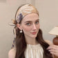 Sweet Floral Wide Brim Bow Hairband (50% OFF)