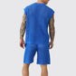 🔥HOT SALE🔥Men's Casual Hollow Out Tank ＆ Shorts 2-Piece Set