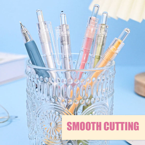 ✂️✨ Creative and simple push-action paper cutter-Last Day：BUY 2 GET 1 FREE🎁