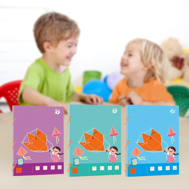 👶✨Pull String 3D Geometry Learning Book