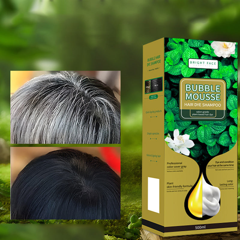 🌿Long-Lasting Plant-Based Foam Hair Dye