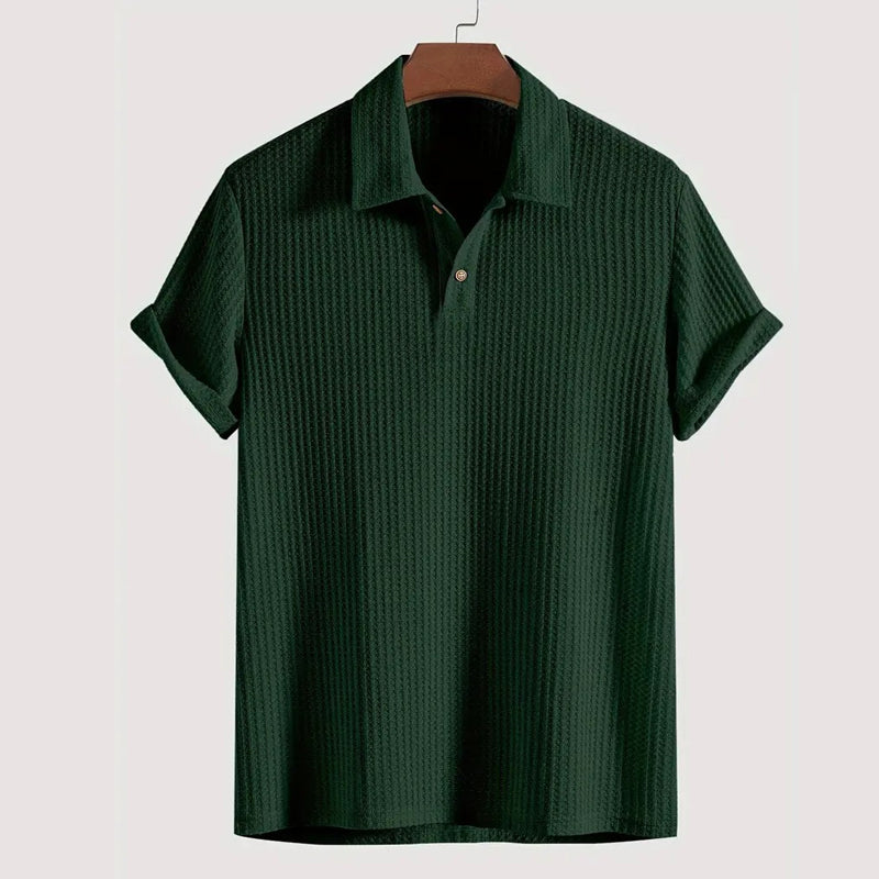 🌿Men's Knit Short Sleeve Shirt - Super Comfortable