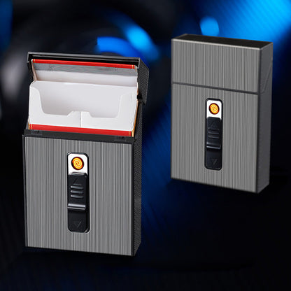 🚬🔥2025 Hot Sale 50% OFF🔥Cigarette Case with Lighter