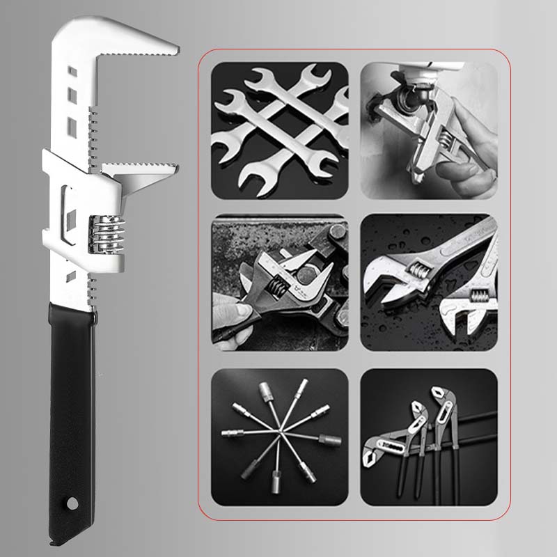 🎁Last Day 50% OFF⏳Wide Opening Adjustable Wrench