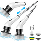 🧹🫧12-Piece Set Multifunctional Electric Extendable Cleaning Brush