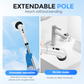 🧹🫧12-Piece Set Multifunctional Electric Extendable Cleaning Brush