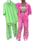 🌈Women's Button-Down Shirt & Pants 2-Piece Set