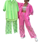 🌈Women's Button-Down Shirt & Pants 2-Piece Set