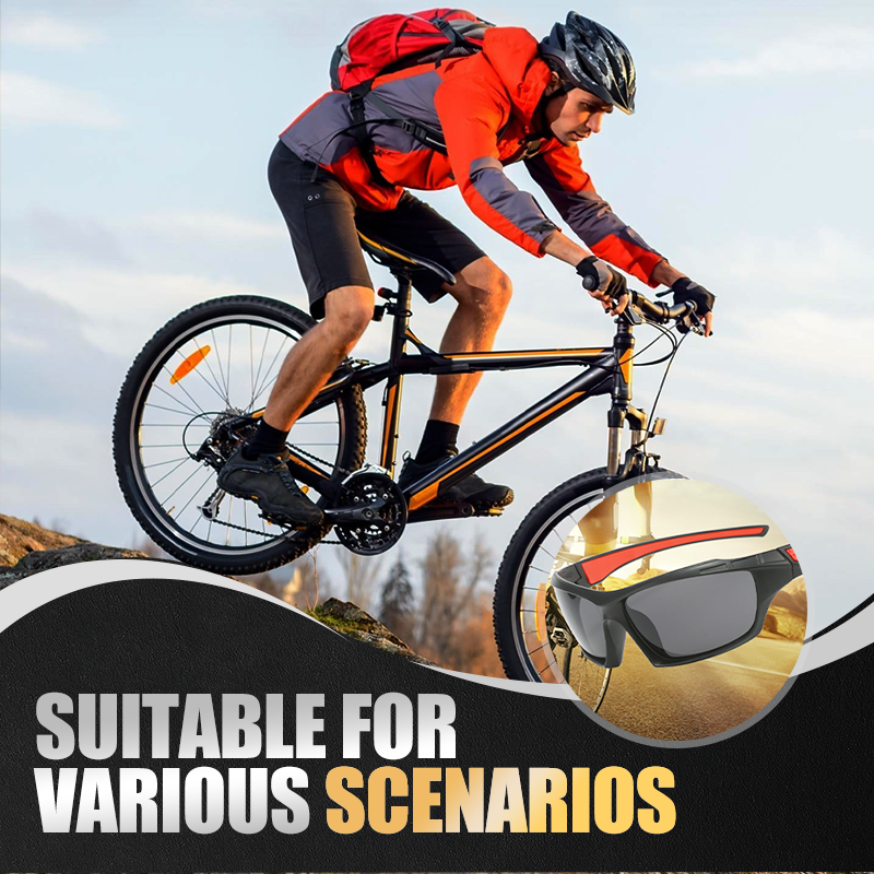 🌞🕶️ 2025 new polarized sunglasses, perfect companion for outdoor sports!