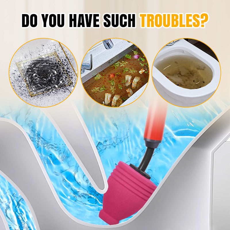 🪠⏫Household High-Pressure Toilet Unblocker