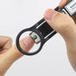 🔍✂️Splash-Proof Nail Clipper with Magnifying Glass
