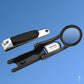 🔍✂️Splash-Proof Nail Clipper with Magnifying Glass
