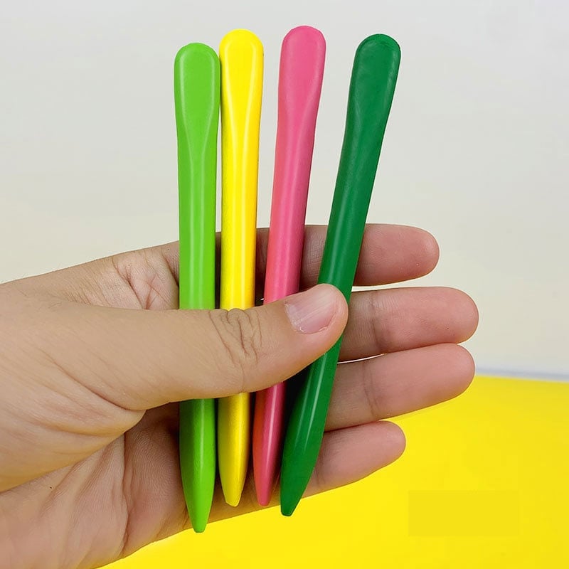🌈36-color triangular crayons - non-toxic, washable colored oil pastel painting set🎨