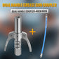🔩 BUY 2 GET 1 FREE!High Pressure Dual Handle Grease Gun Coupler