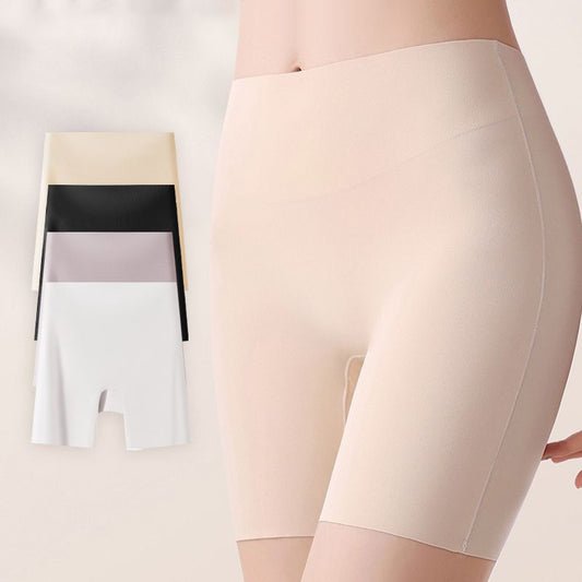 🏆Women High-waist Ice Silk Underwear with Tummy-control Hip-lifting👑Suitable for all seasons🌿