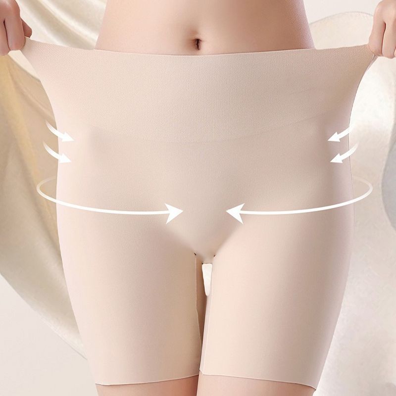 🏆Women High-waist Ice Silk Underwear with Tummy-control Hip-lifting👑Suitable for all seasons🌿