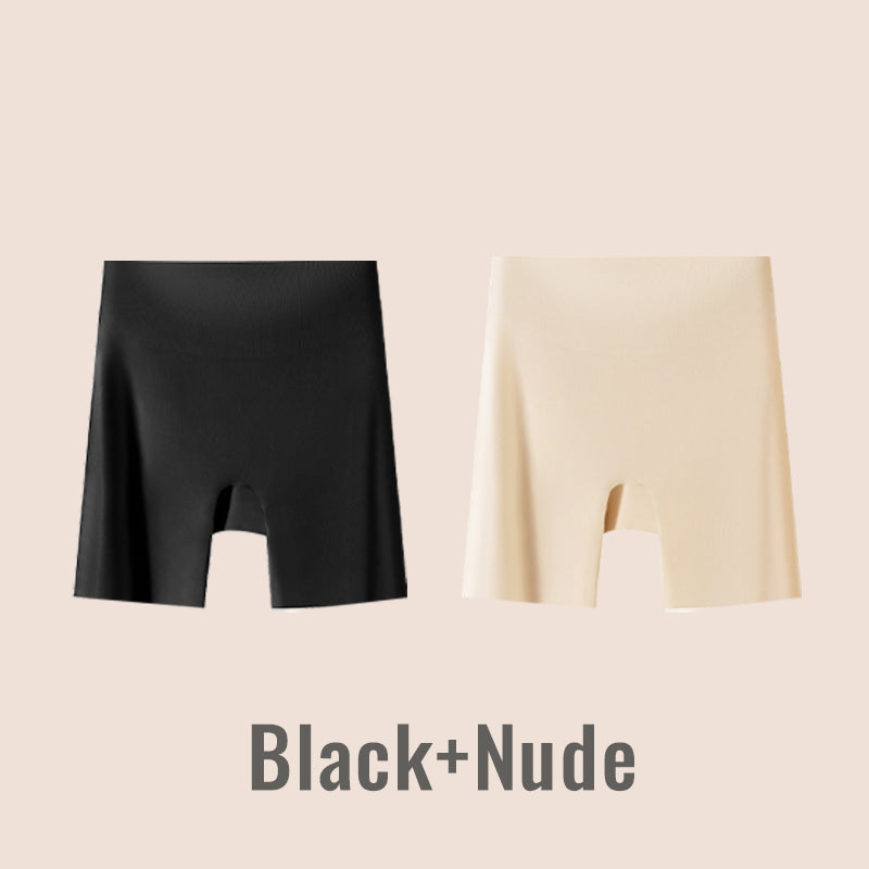 🏆Women High-waist Ice Silk Underwear with Tummy-control Hip-lifting👑Suitable for all seasons🌿